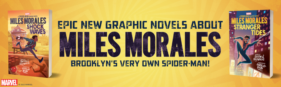 Epic new graphic novels about miles morales Brooklyn''s very own spider-man