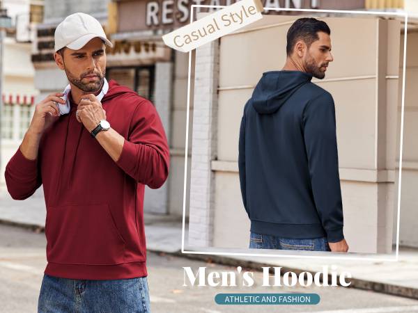 men hooded sweatshirt