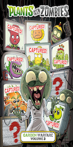 Plants vs. Zombies, PvZ, Kids Comics, Kids Graphic Novels, Reluctant Readers, Boys Comics