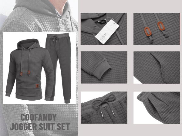 2 piece hoodie and jogger set for men mens hoodies and sweatpants set