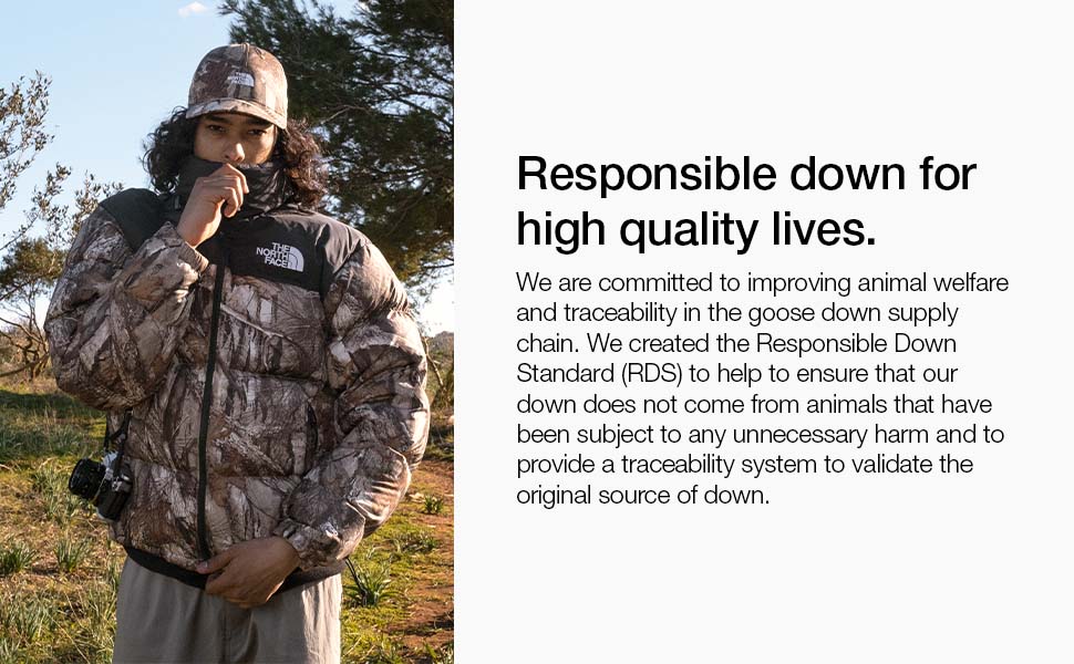 Responsible goose down standards create a product you can trust while staying warm in winter months.