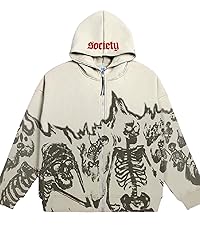 skeleton hoodieA