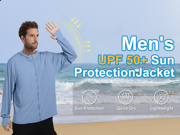 Men''s sun protection jacket