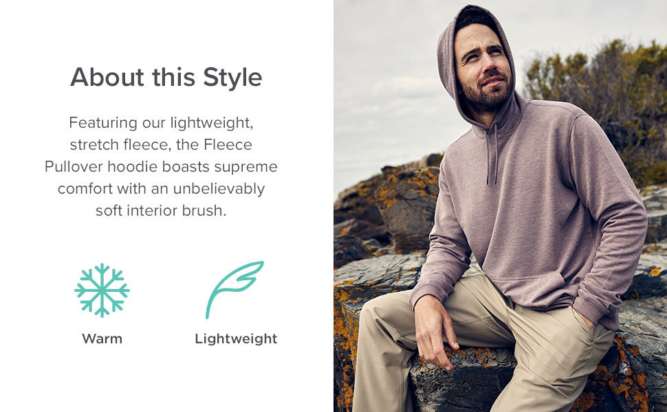 bamboo fleece hoodie