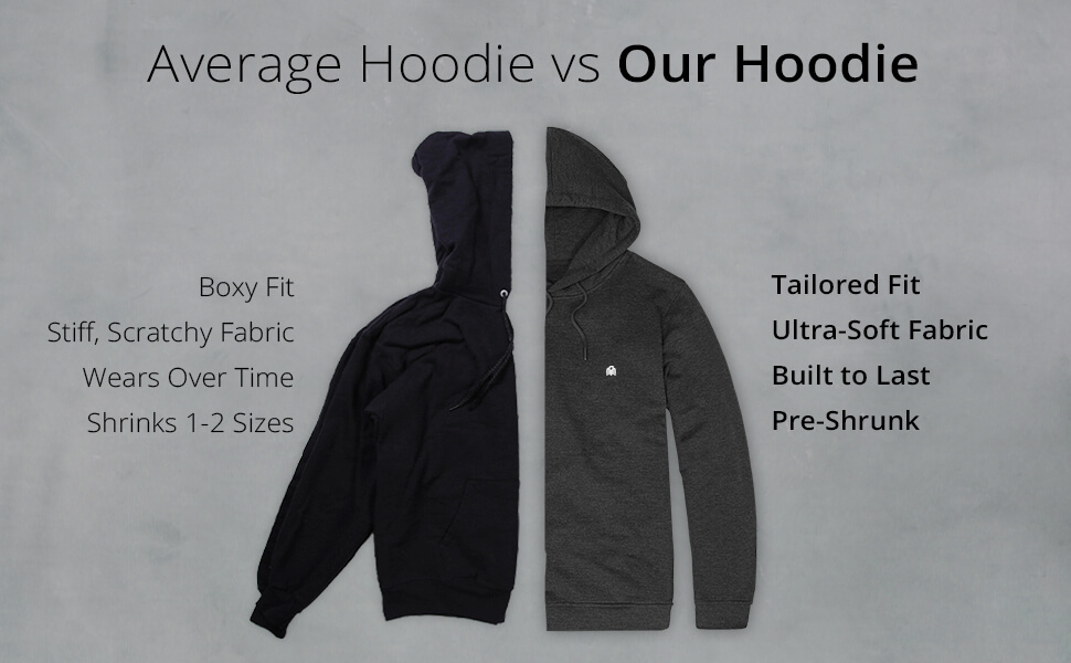 ITAM Basic Hoodies Comparison Image