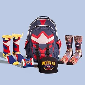 My Hero Academia, Anime, Bioworld, Backpack, Accessories, Socks, Headwear, Officially Licensed