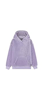 The link of women''s sherpa fuzzy fleece hoodie