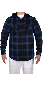 Mens Sherpa Lined Flannel Shirt Jacket