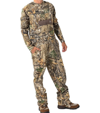 Realtree EDGE Cotton Bibs Overall