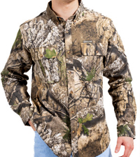 Realtree APX Cotton Camp Shirt