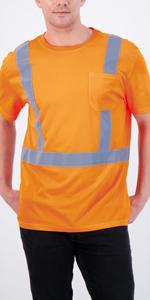 HI VIS SHORT SLEEVE