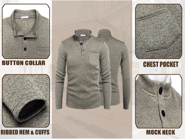 mens business casual pullover