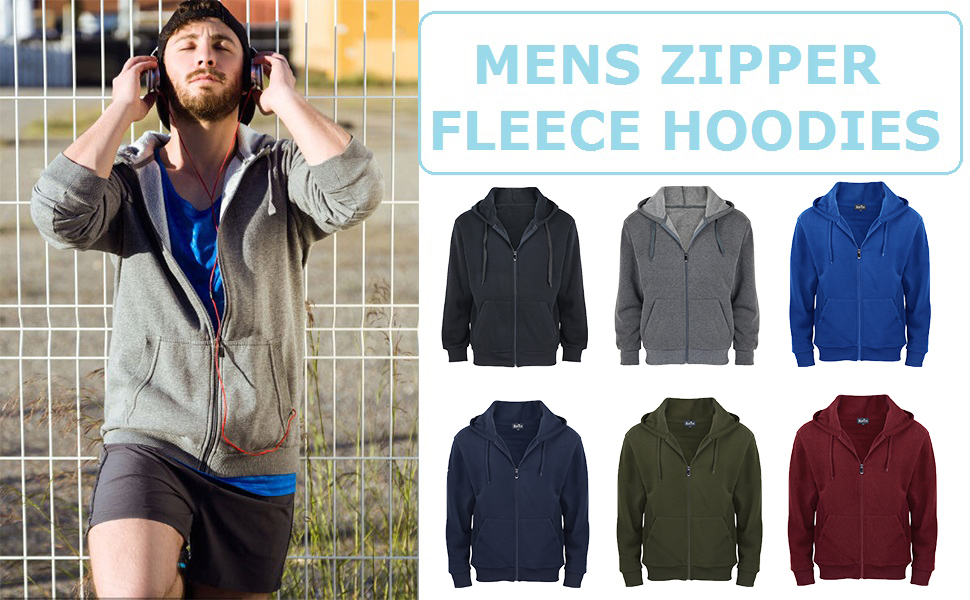 MEN FLEECE HOODIES