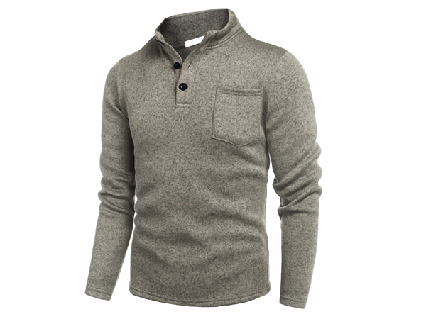 men long sleeve slim fit sweater