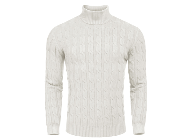 men long sleeve turtleneck sweater