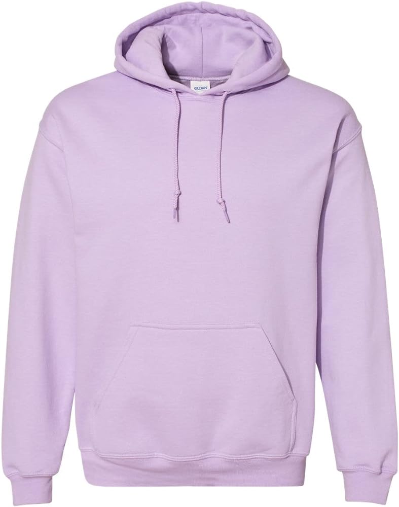 Gildan Men's Heavy Blend Hooded SweatShirt, Orchid, Large