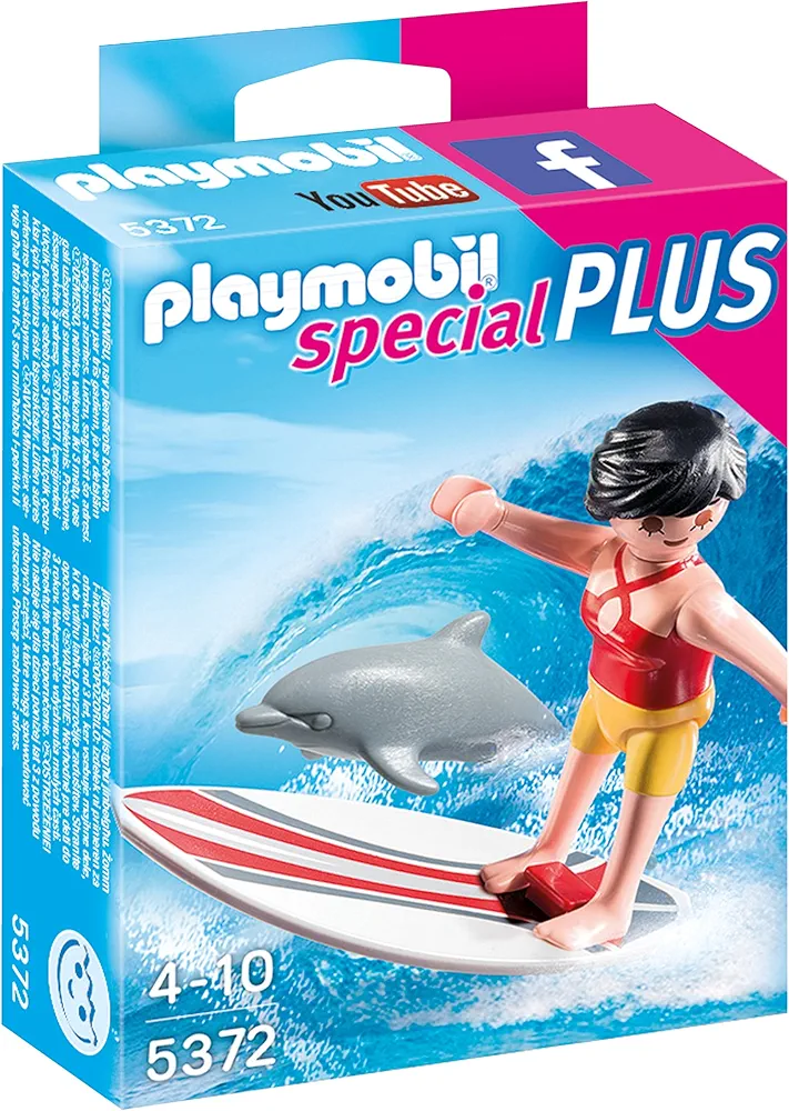 Playmobil Surfer with Surf Board Playset