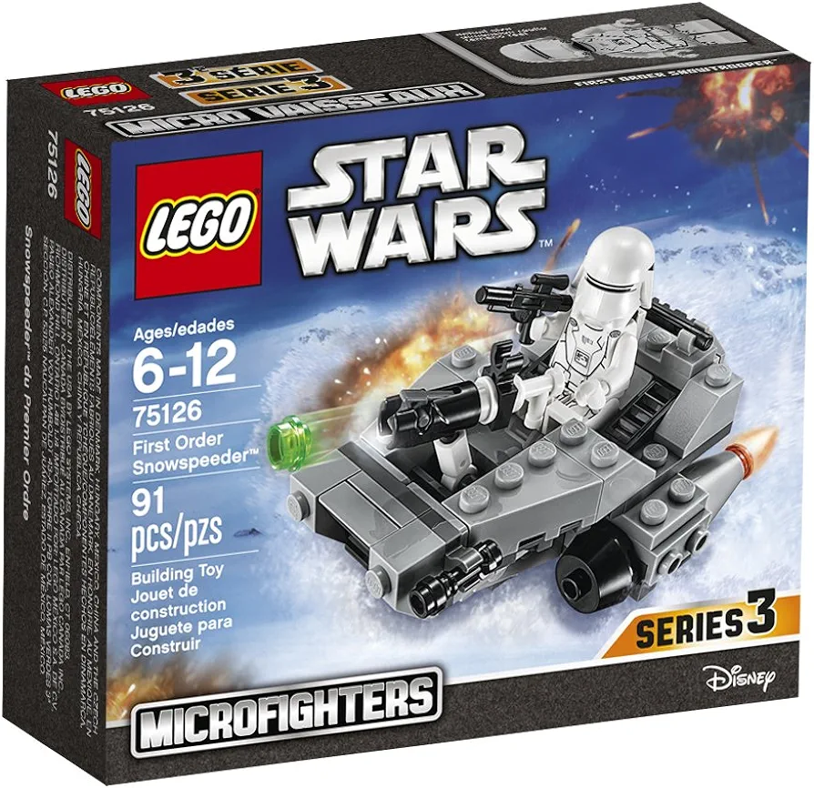 LEGO Star Wars First Order Snowspeeder Building Kit (91 Piece)