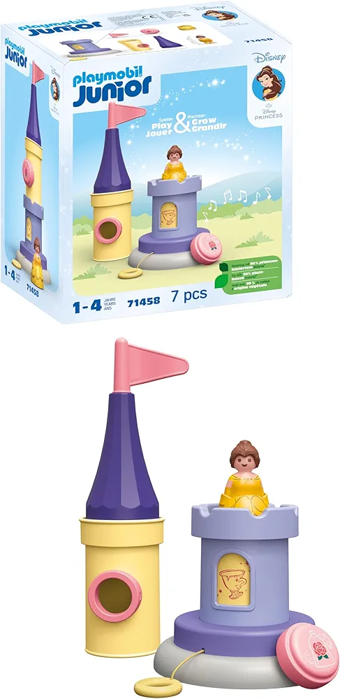 Playmobil Junior & Disney: Belle's Play Tower with Sound