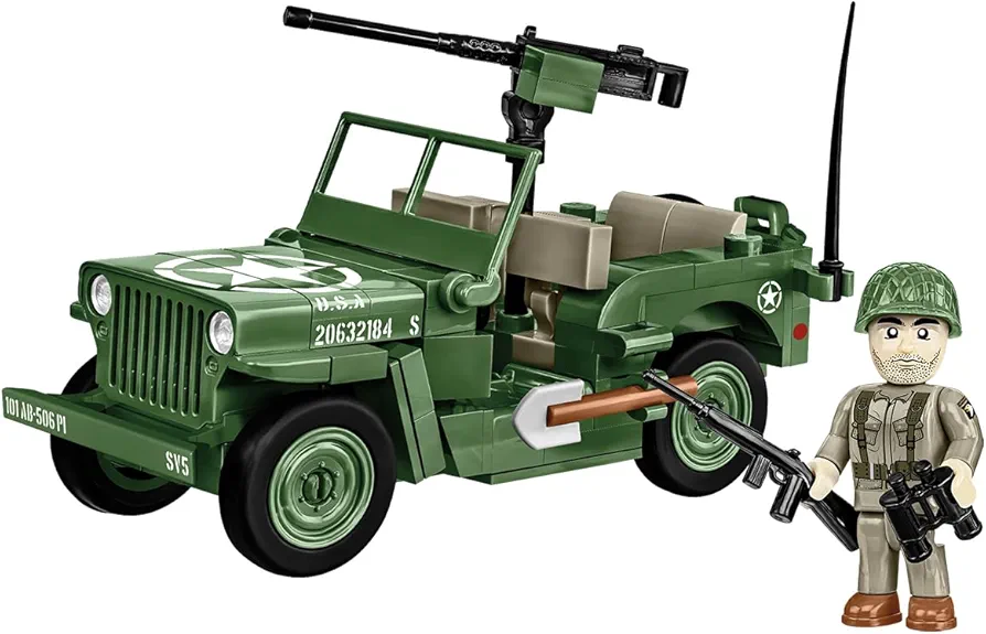 COBI Historical Collection WWII Jeep Willys MB Vehicle