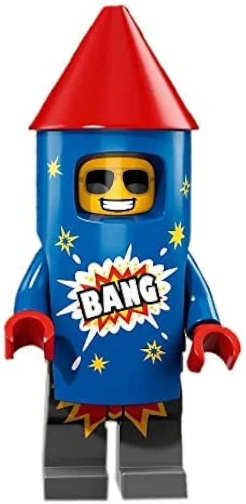 LEGO Series 18 Collectible Party Minifigure - Firework Guy (71021)