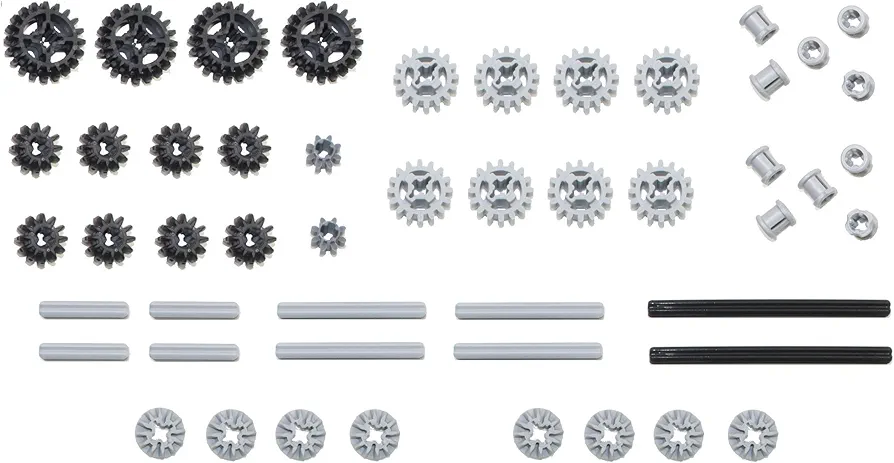 LEGO 50pc Technic gear & axle SET