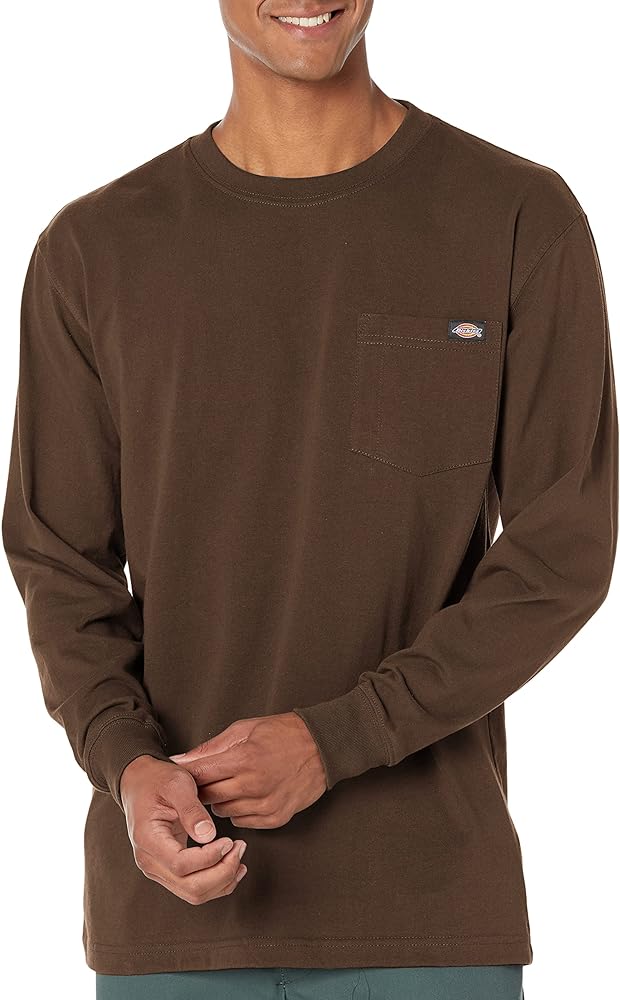 Dickies Big and Tall Men's Long Sleeve Heavyweight Crew Neck