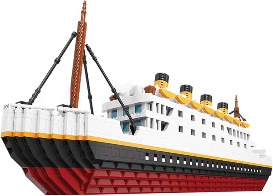 GOTIMON Micro Mini Blocks Titanic Building Set, 2980 Pieces, Toys for Kids and Adults