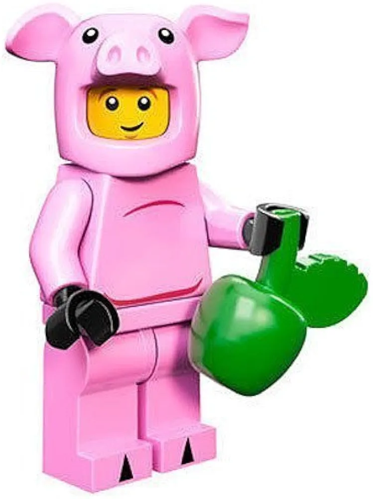 Lego Minifigure - Series 12 - Piggy Guy - 71007 by LEGO