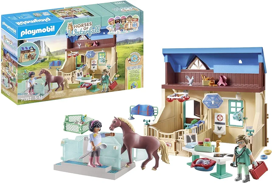 Playmobil Horses of Waterfall - Riding Therapy and Veterinary Practice