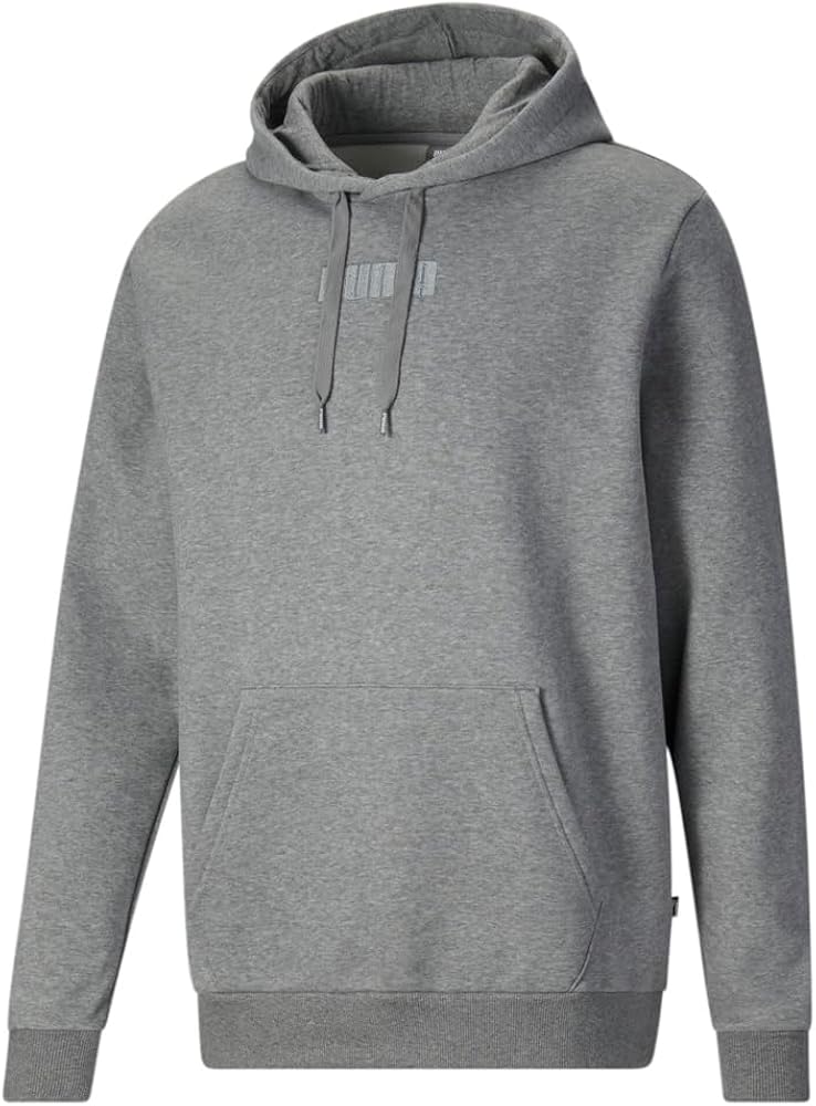 PUMA Mens Modern Basics 22 Hoodie Casual Outerwear Casual - Grey - Size XXL