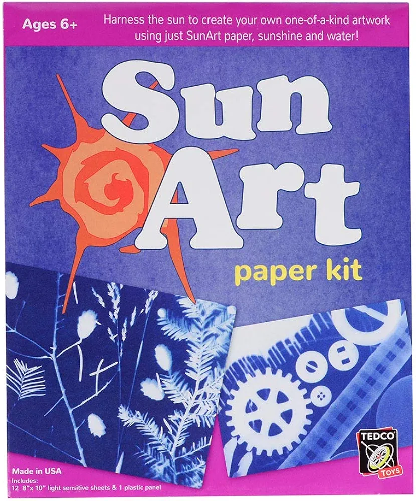 TEDCO 8" X 10" Sun Art Paper Kit - 12 sheets