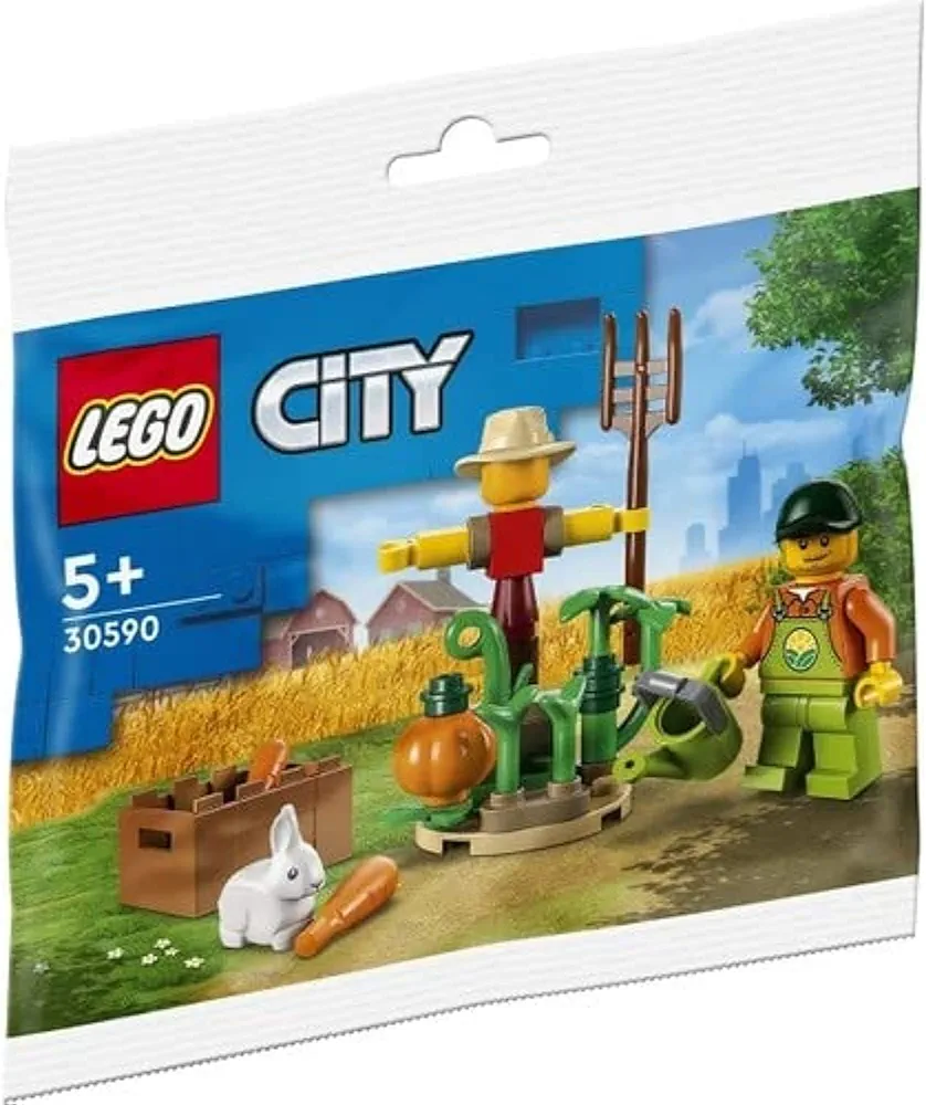 LEGO 30590 City Farm Garden and Scarecrow Polybag Set