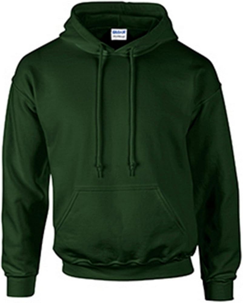 Gildan 9.3 oz Pullover Hooded Sweatshirt (12500) X-Large Forest