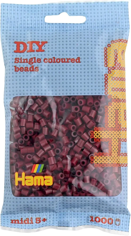 Hama Beads Bag | Approx. 1000 Midi Fuse Beads | Mosaic Decoration Arts & Craft for Creative Children Ages 5+ |