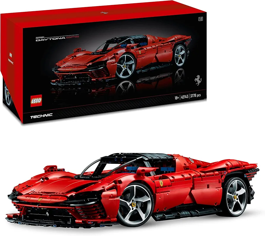 LEGO Technic Ferrari Daytona SP3 42143 Building Set for Adults (3,778 Pieces)