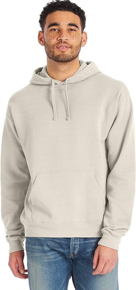 Hanes mens Comfortwash Garment Dyed Fleece Hoodie