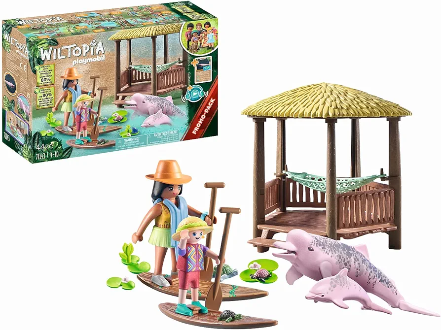 Playmobil Wiltopia - Paddling tour with The River Dolphins