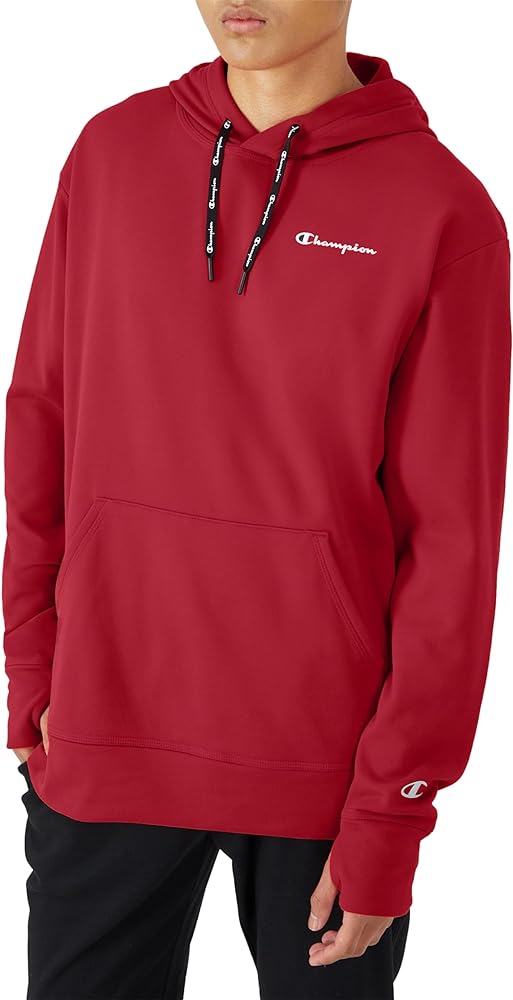 Champion mens Hoodie, Game Day Moisture-wicking Breathable Stretch Men's Hoodie