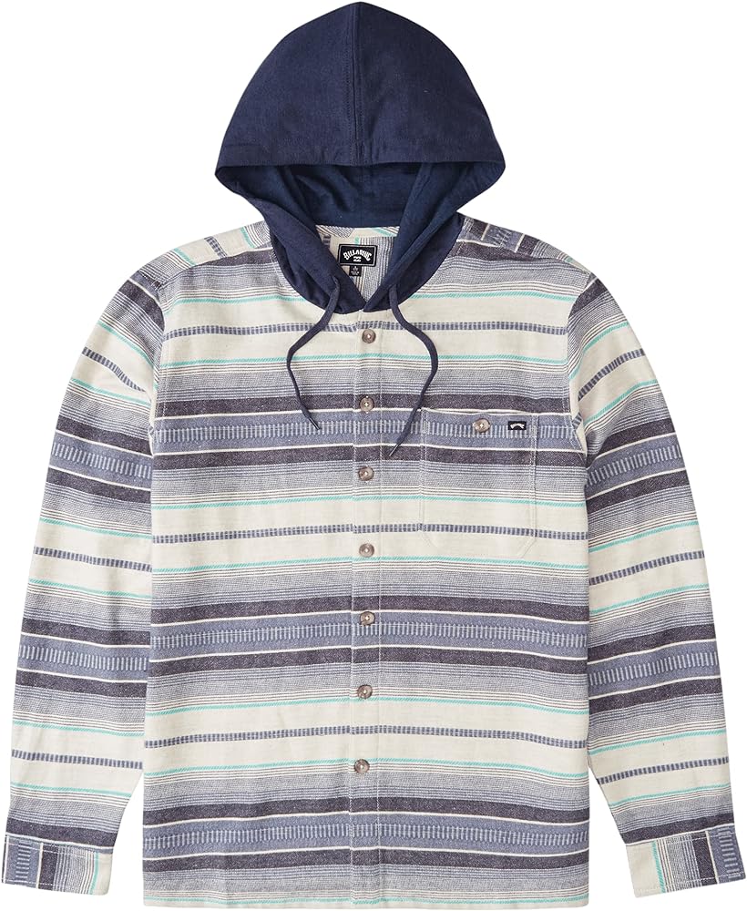 Billabong Men's Classic Hooded Baja Flannel Shirt