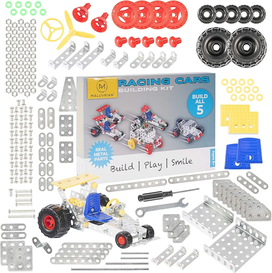 Erector Set Stem Toys Educational Kids Toys | Construction Toys for Boys & Girls | Metal Erector Sets | Building Toys for Boys Age 8-12 Years Old | 236-pc Building Kit