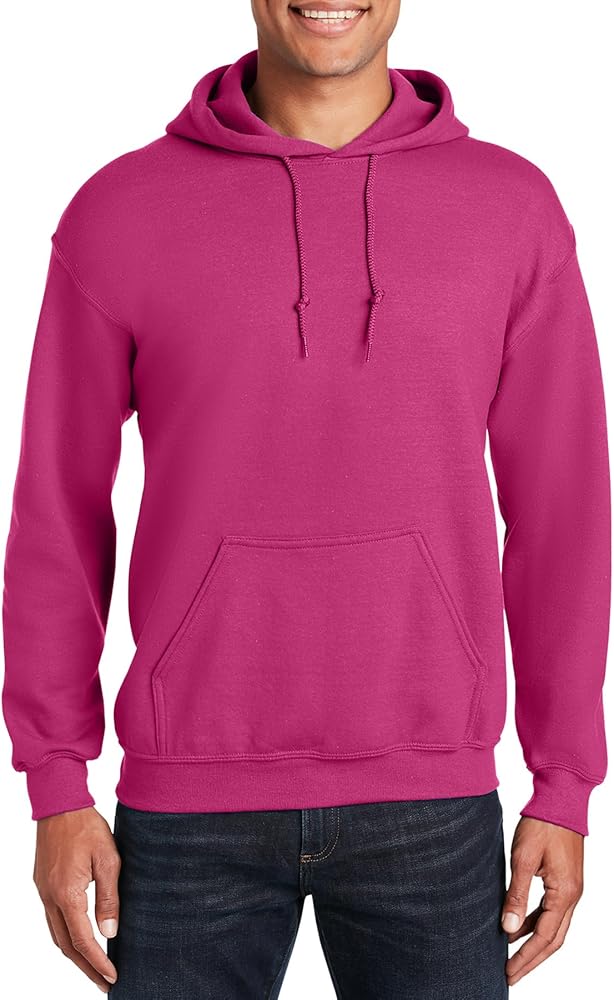 Gildan Men's Heavy Blend Hooded Sweatshirt Heliconia