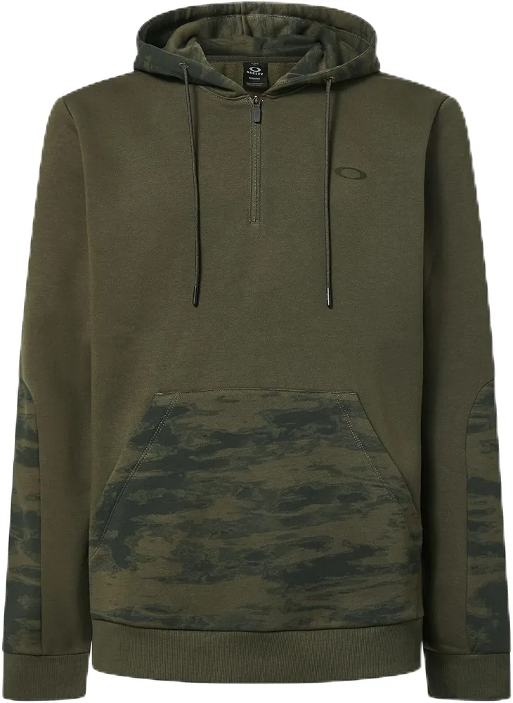 Oakley Camo Patch 1/4 Zip Hoodie