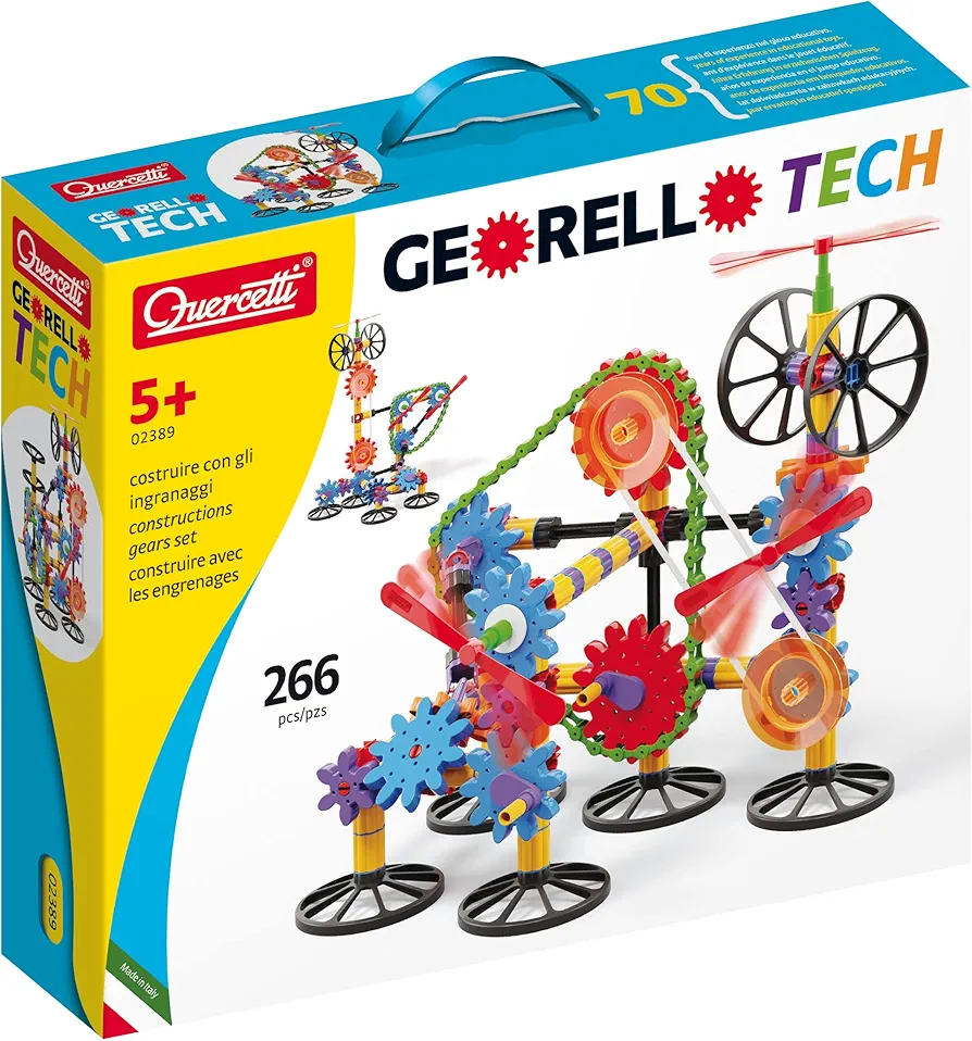 Quercetti Georello Tech 266 Pieces