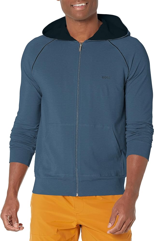 BOSS Men's Mix&Match Zip Up Hoodie