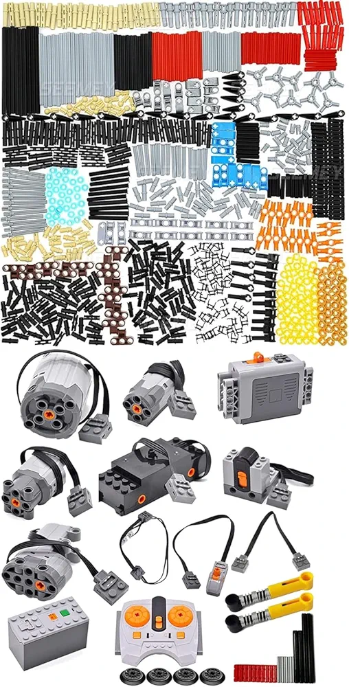 32Pcs Powerfunction-parts 884Pcs Axle Chain Link Connectors Bricks bunle Sets