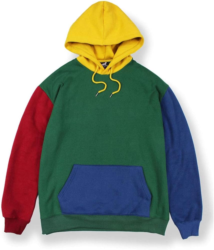 AGORA Color Block Hoodie Mens