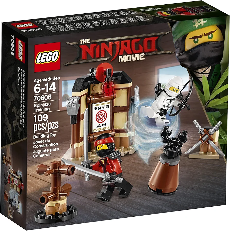 LEGO Ninjago Movie Spinjitzu Training 70606 Building Kit (109 Piece)