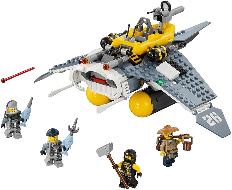 LEGO Ninjago Movie Manta Ray Bomber 70609 Building Kit (341 Piece)