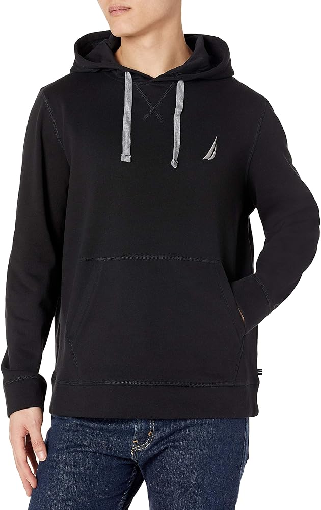 Nautica Men's J-Class Logo Fleece Hoodie